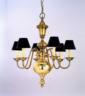 Antique Solid Brass Chandelier Chapman Manufacturing Company Inc Antique Solid Brass Chandelier Chapman, Old Solid Brass Chandelier